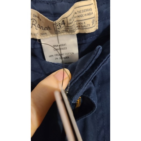 NWT Old Ranch Phoenix Mens Shorts Size 34‎ Navy - Picture 4 of 4